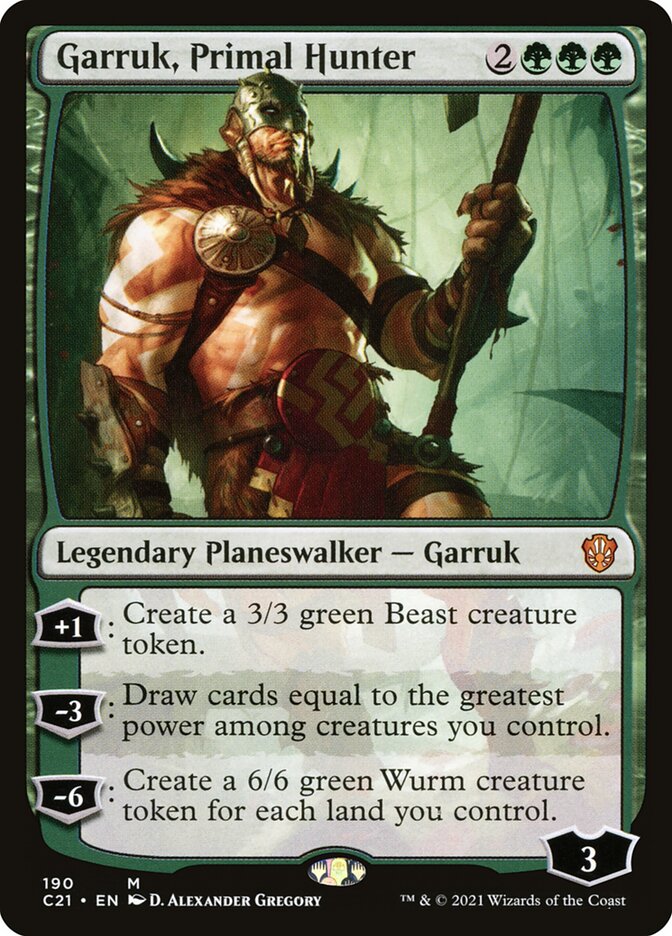 Garruk, Primal Hunter c21 190