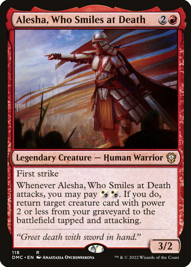 Alesha, Who Smiles at Death dmc 118