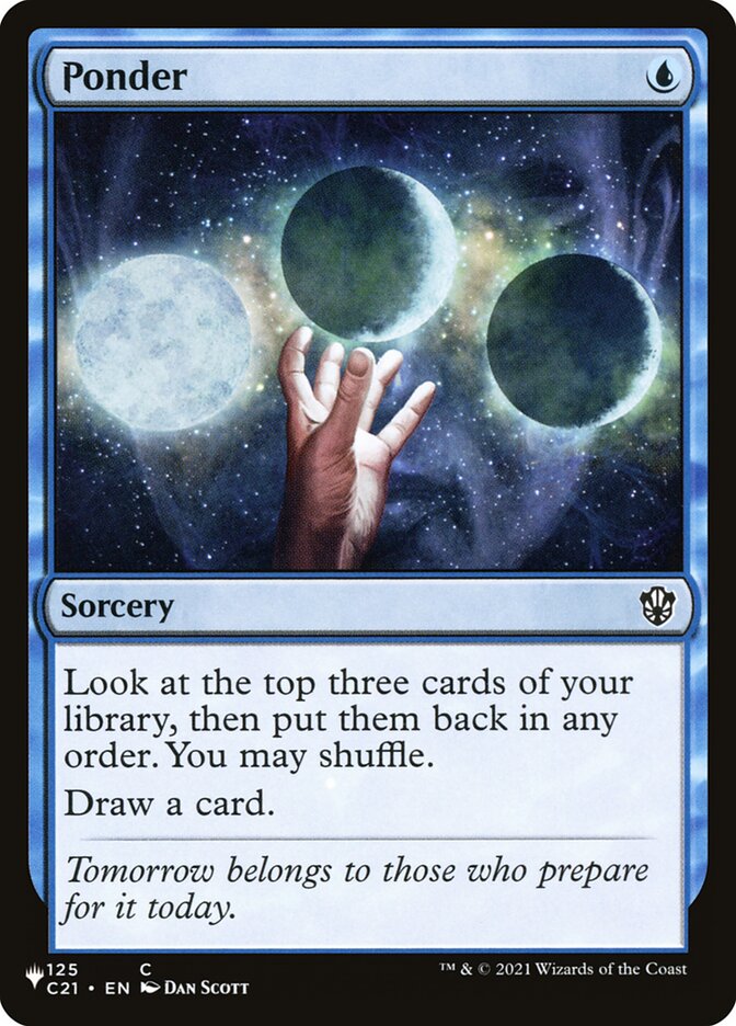 Ponder plst C21-125