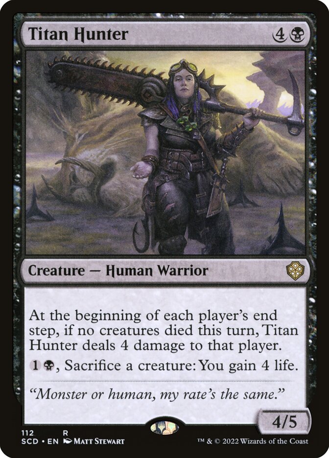 Titan Hunter scd 112