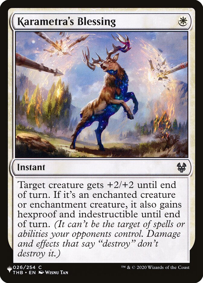 Karametra's Blessing plst THB-26