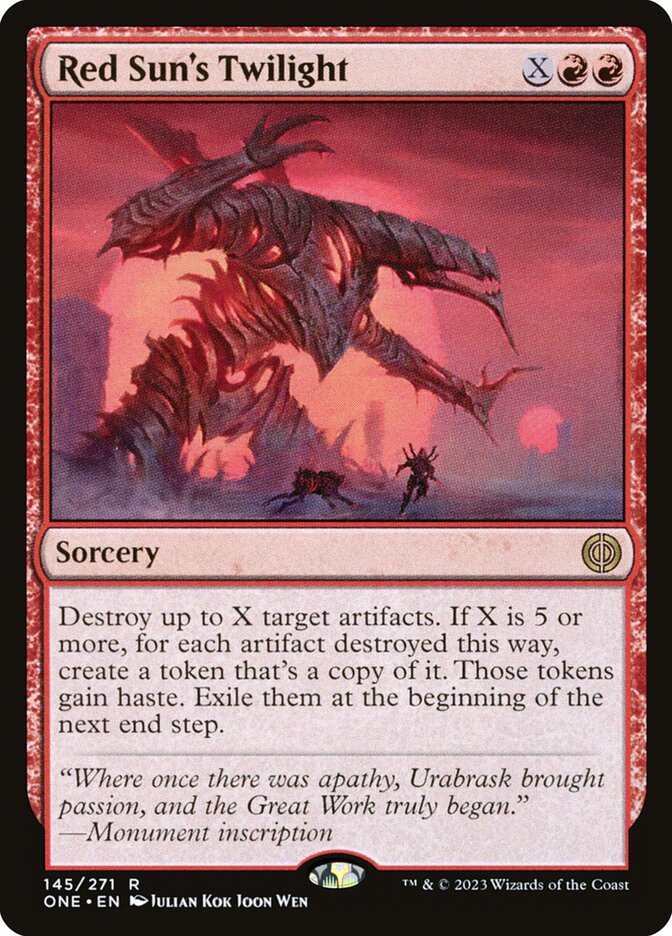 Red Sun's Twilight one 145