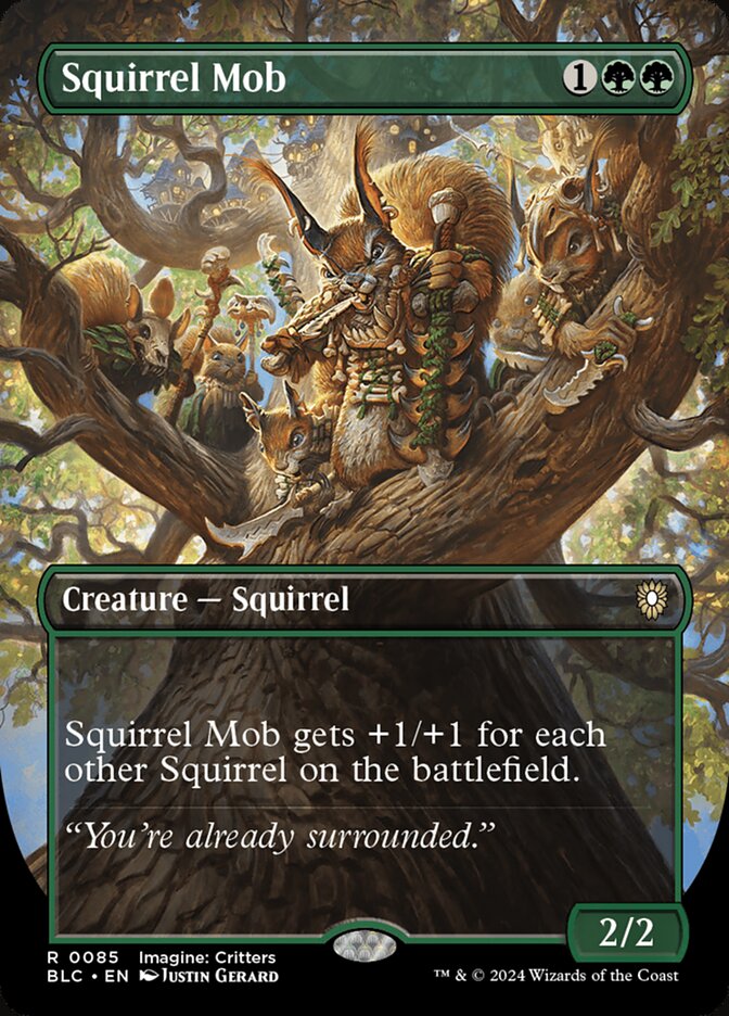Squirrel Mob - MTG Single Card | Moon MTG Squirrel Mob - MTG Single Card | Moon MTG