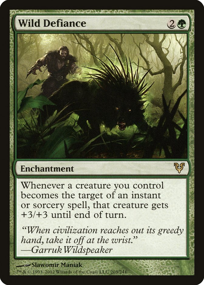 Wild Defiance avr 203