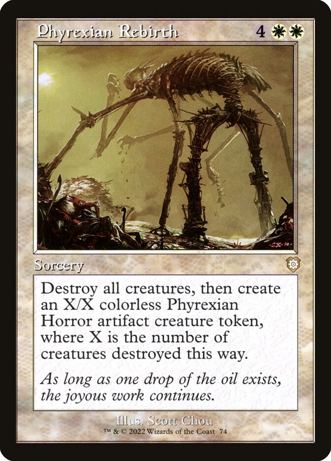 Phyrexian Rebirth brc 74