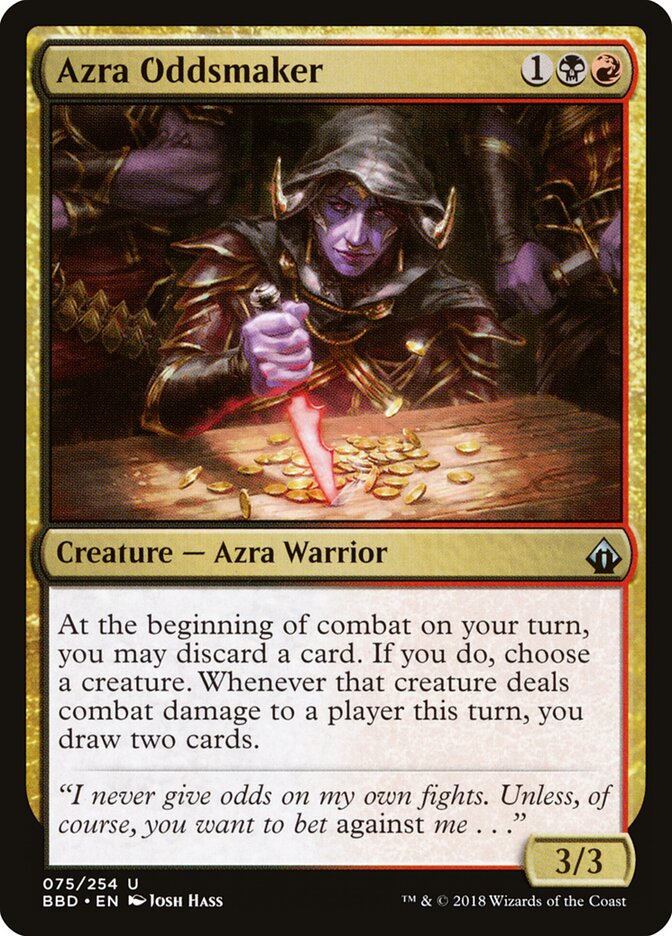 Azra Oddsmaker bbd 75