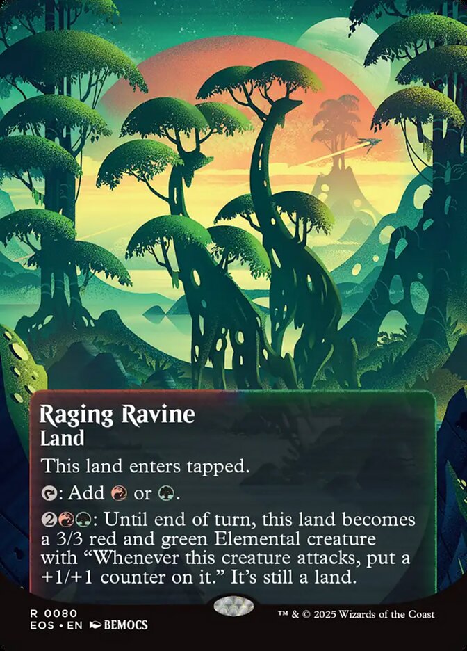 Raging Ravine eos 80