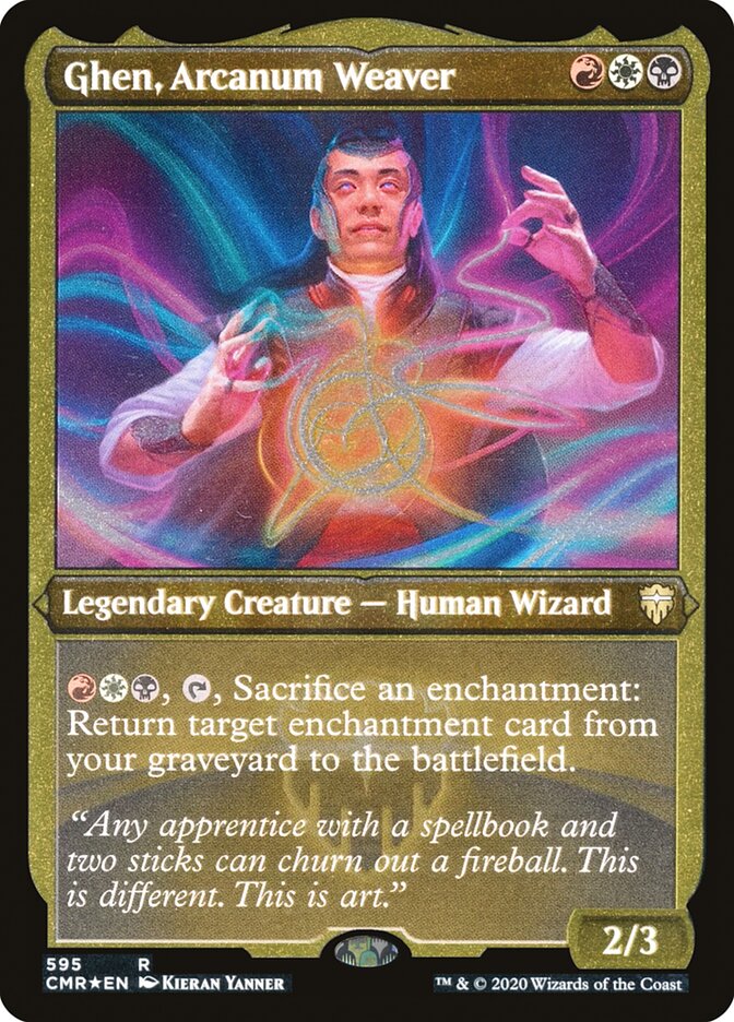 Ghen, Arcanum Weaver cmr 595