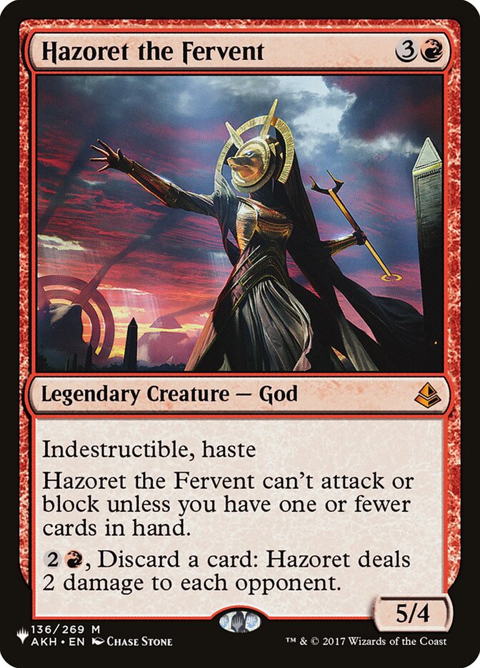 Hazoret the Fervent plst AKH-136