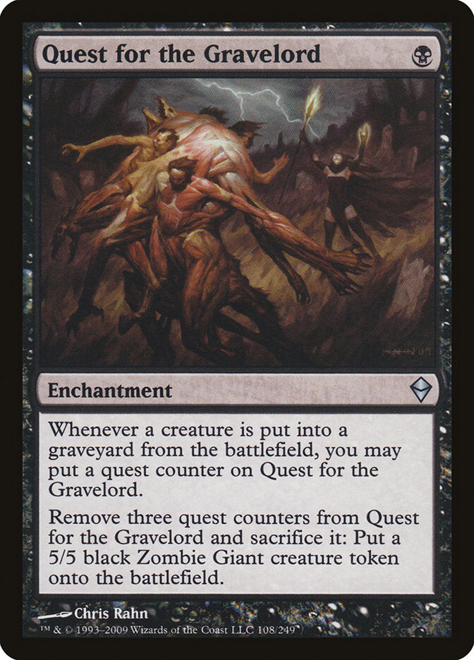 Quest for the Gravelord zen 108