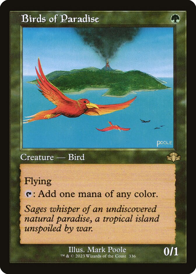 Birds of Paradise dmr 336