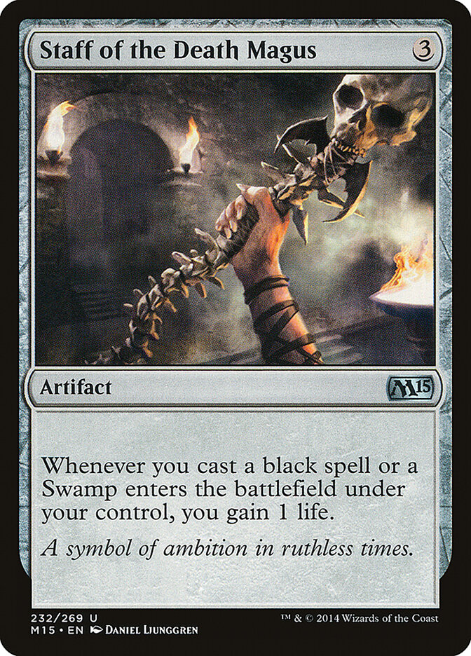 Staff of the Death Magus m15 232