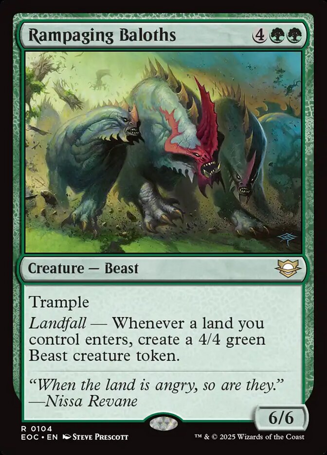 Rampaging Baloths eoc 104