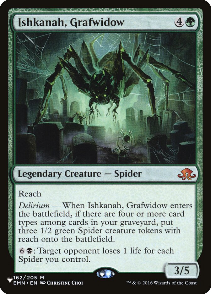 Ishkanah, Grafwidow plst EMN-162