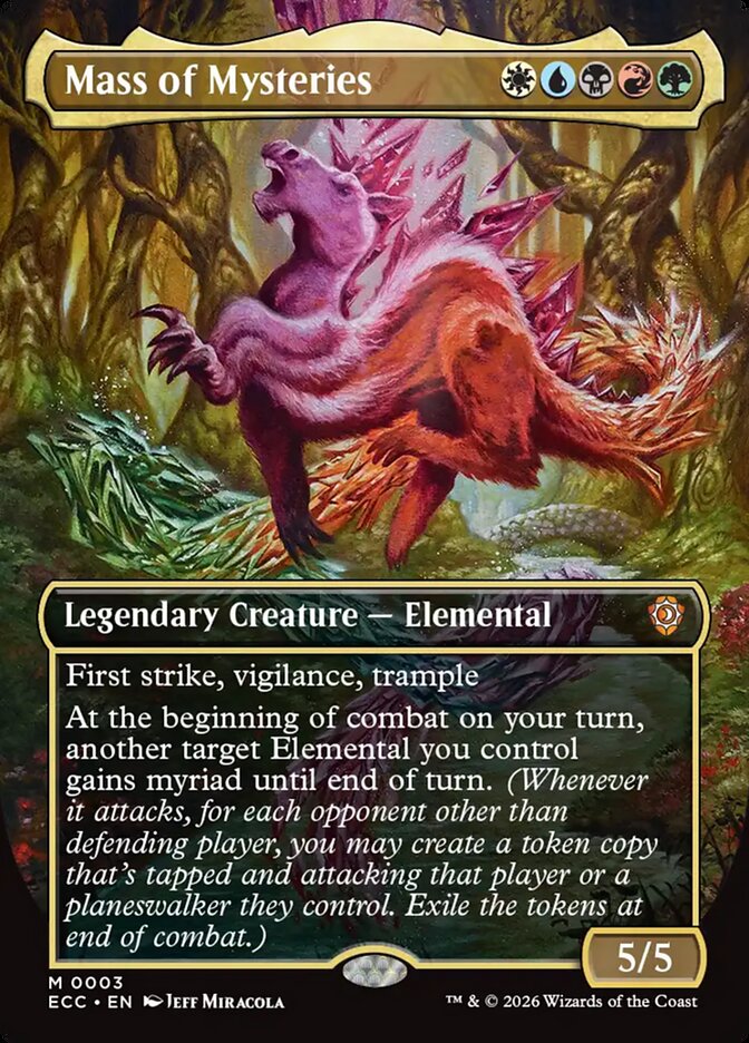 Mass of Mysteries ecc 3
