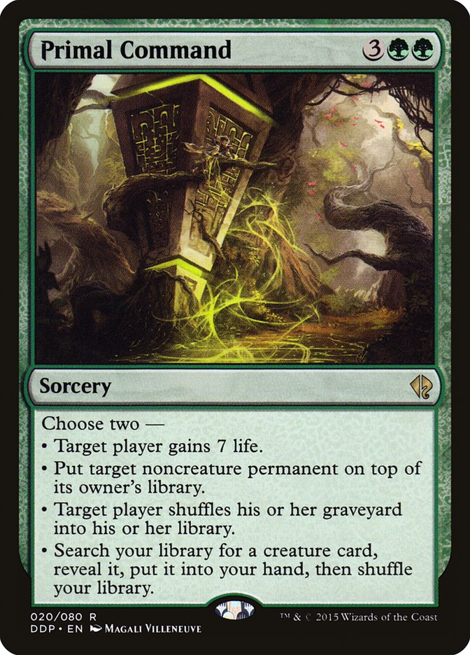 Primal Command ddp 20