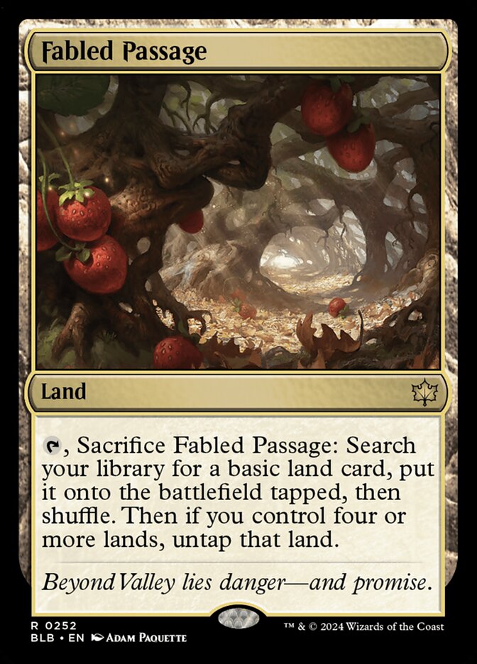 Fabled Passage blb 252