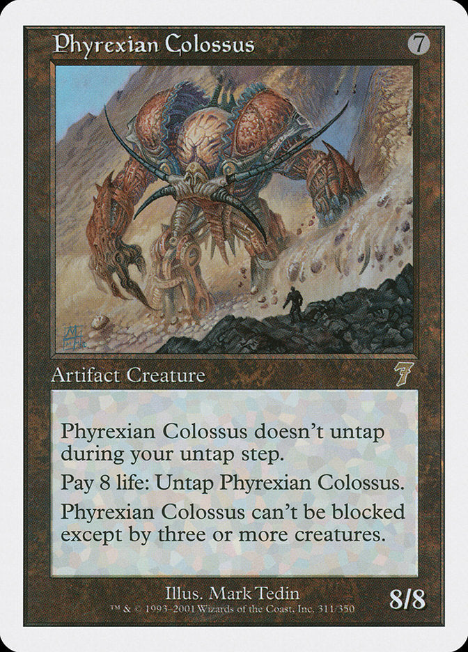 Phyrexian Colossus 7ed 311