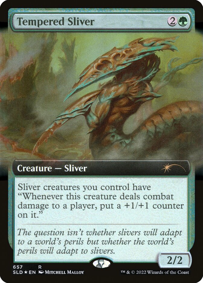 Tempered Sliver sld 657