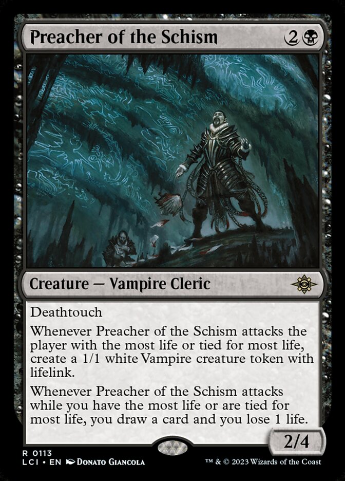 Preacher of the Schism lci 113