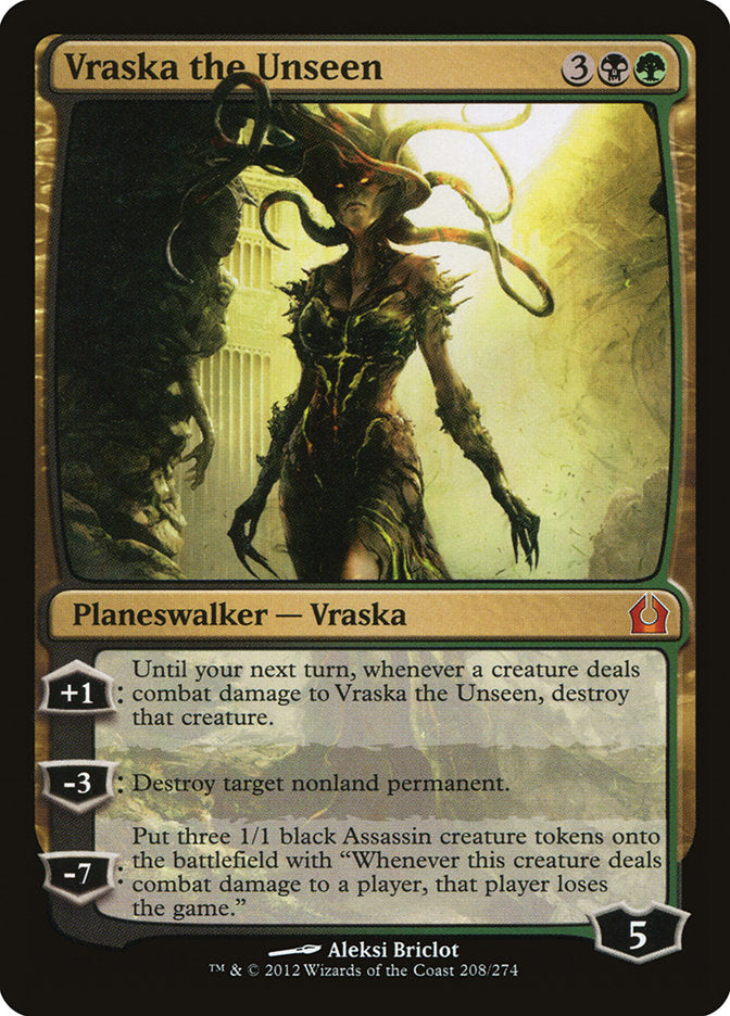 Vraska the Unseen rtr 208