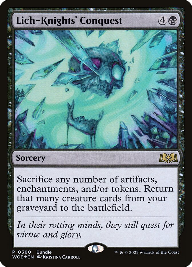 Lich-Knights' Conquest woe 380