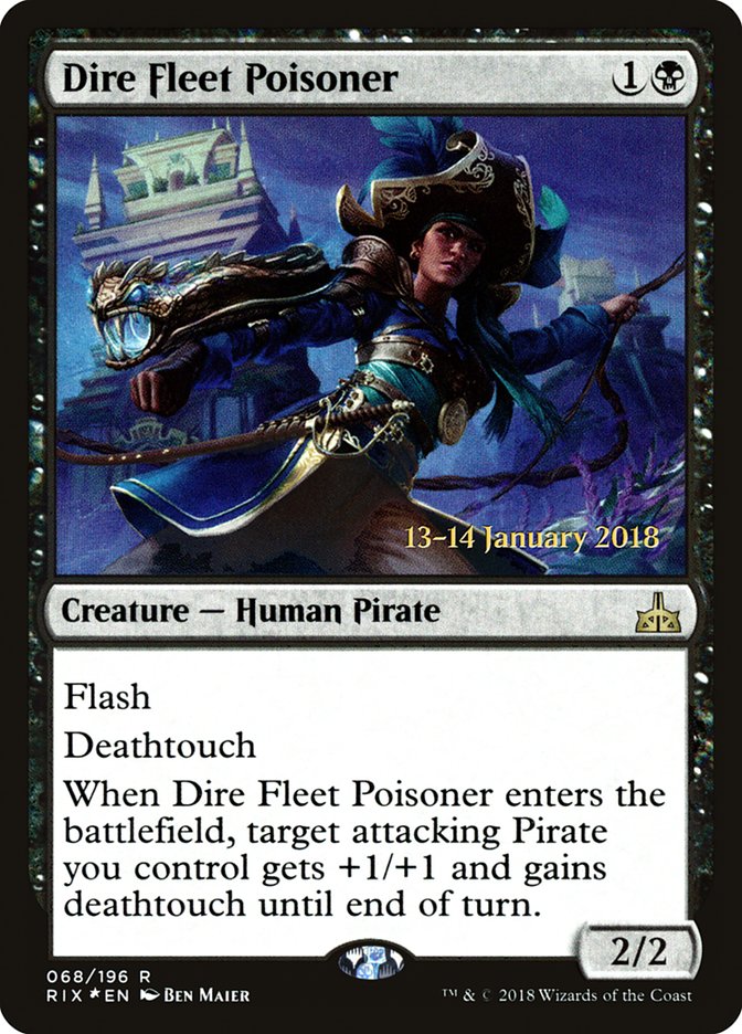 Dire Fleet Poisoner prix 68s
