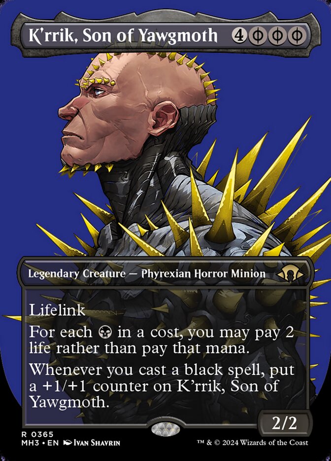 K'rrik, Son of Yawgmoth mh3 365