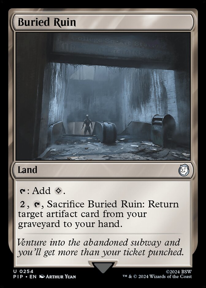 Buried Ruin pip 254