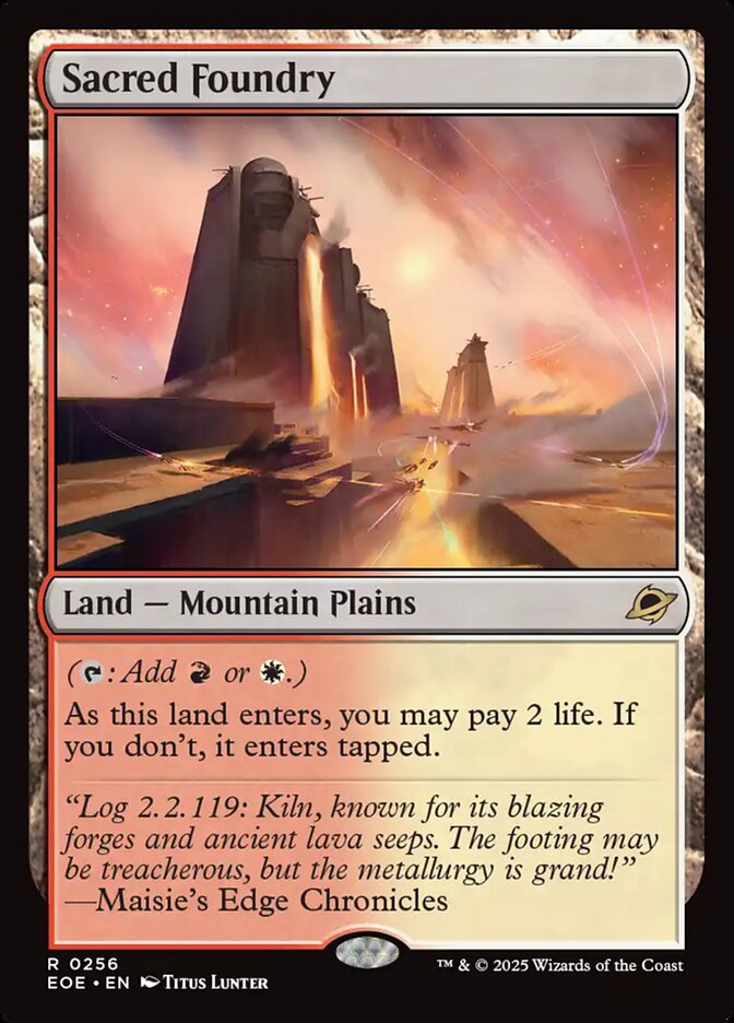 Sacred Foundry eoe 256