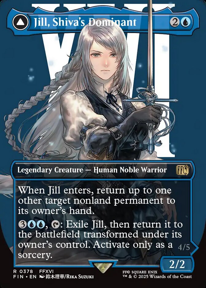 Jill, Shiva's Dominant // Shiva, Warden of Ice fin 378