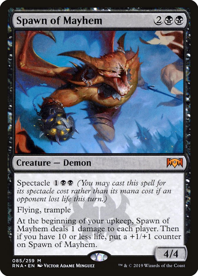 Spawn of Mayhem rna 85