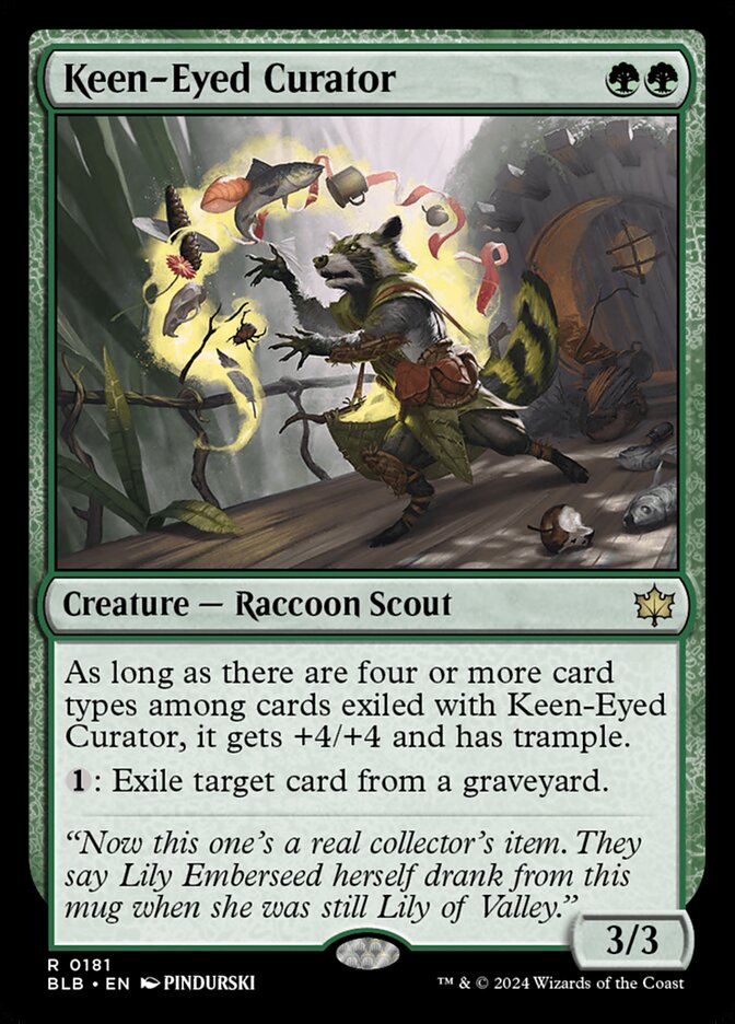 Keen-Eyed Curator blb 181