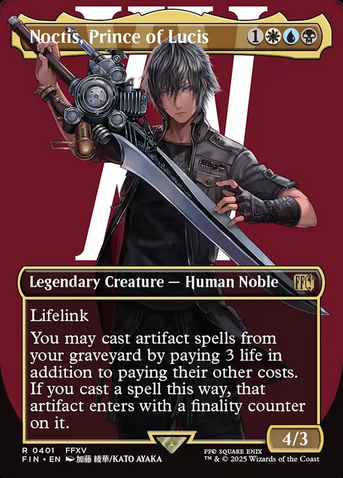 Noctis, Prince of Lucis fin 401