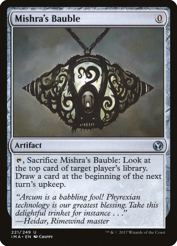 Mishra's Bauble ima 221