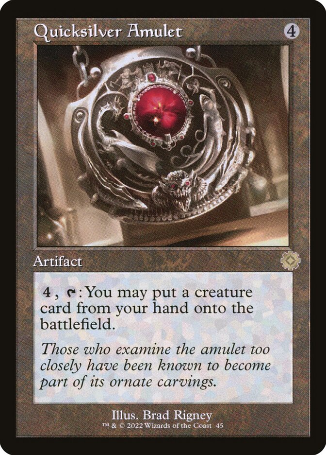 Quicksilver Amulet brr 45