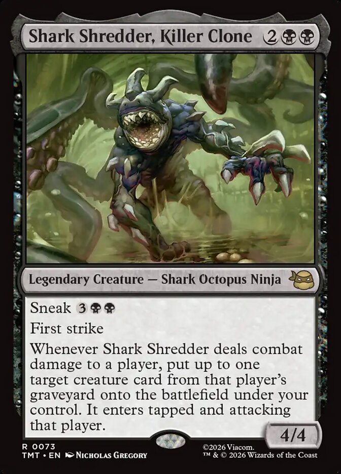 Shark Shredder, Killer Clone tmt 73