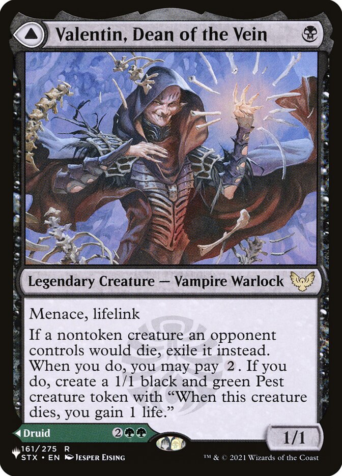 Valentin, Dean of the Vein // Lisette, Dean of the Root plst STX-161