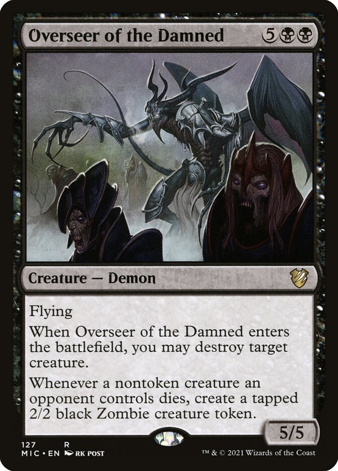 Overseer of the Damned mic 127