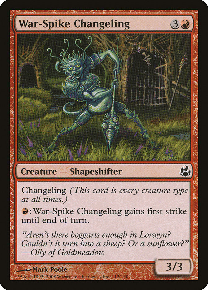 War-Spike Changeling mor 112