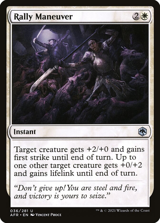 mtg rally cards Rally at the Hornburg | The Lord of the Rings: Tales of Middle-earth | Modern