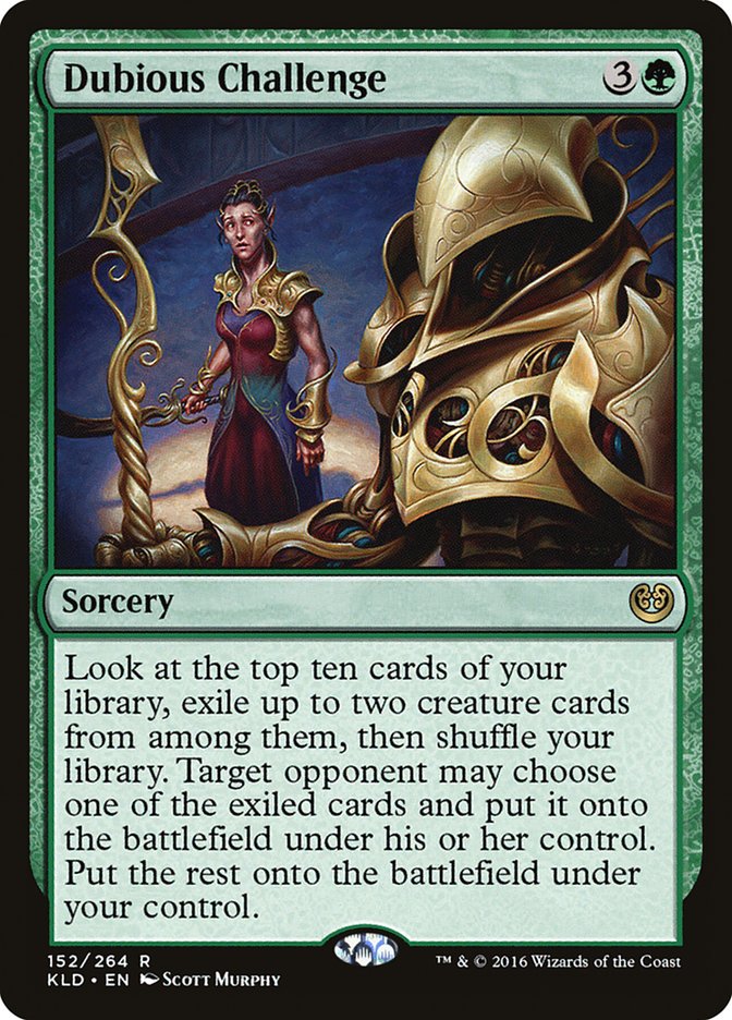 Dubious Challenge kld 152