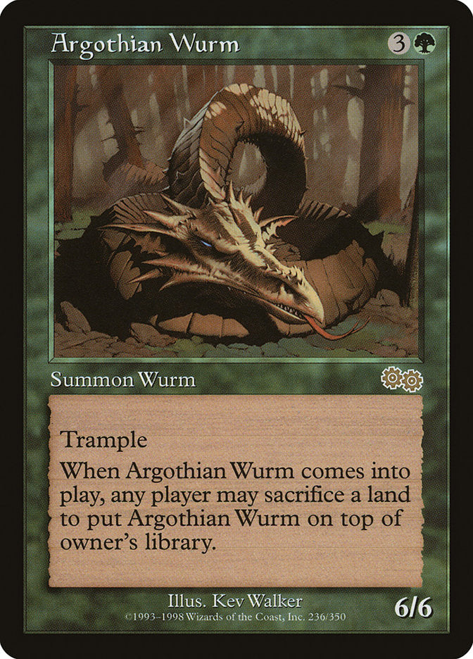 Argothian Wurm usg 236