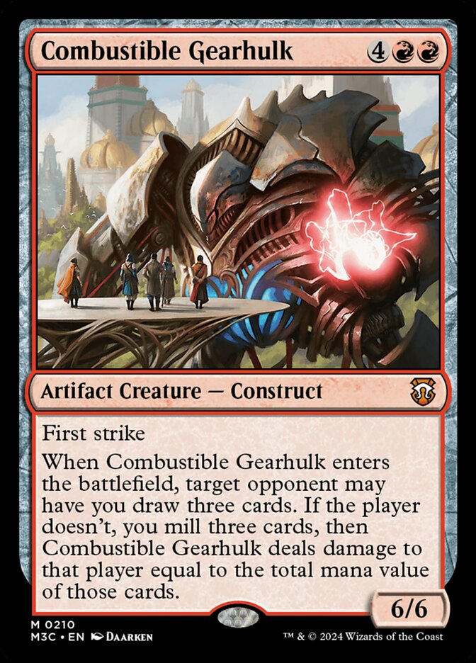 Combustible Gearhulk m3c 210