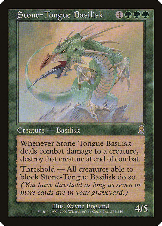 Stone-Tongue Basilisk ody 276