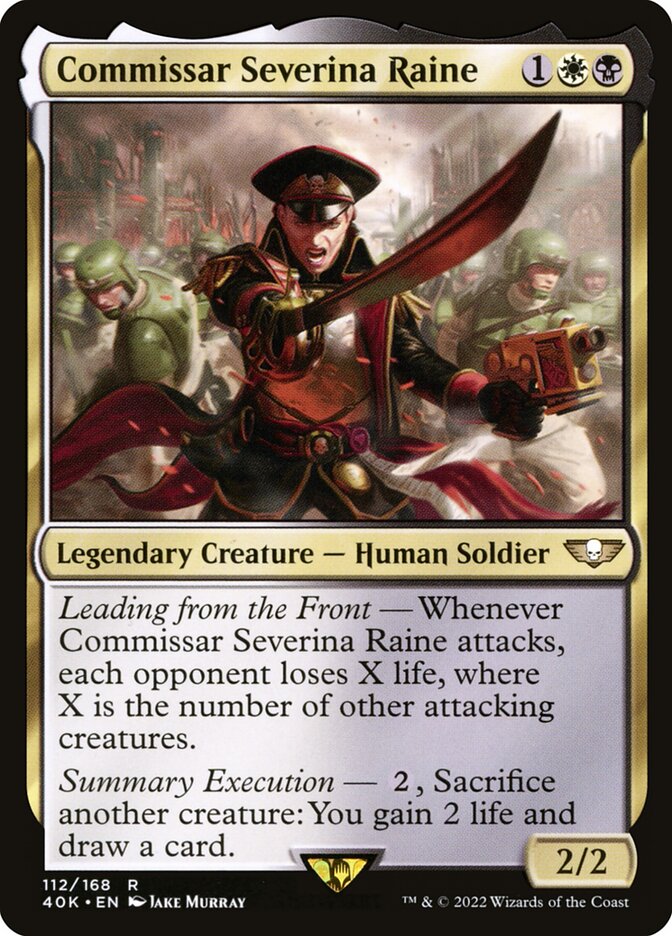 Commissar Severina Raine 40k 112