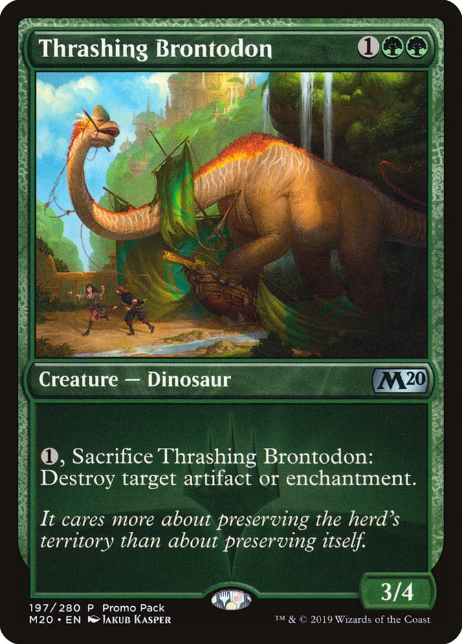 Thrashing Brontodon pm20 197