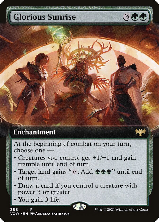 Glorious Sunrise vow 388