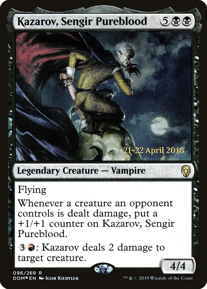 Kazarov, Sengir Pureblood pdom 96s