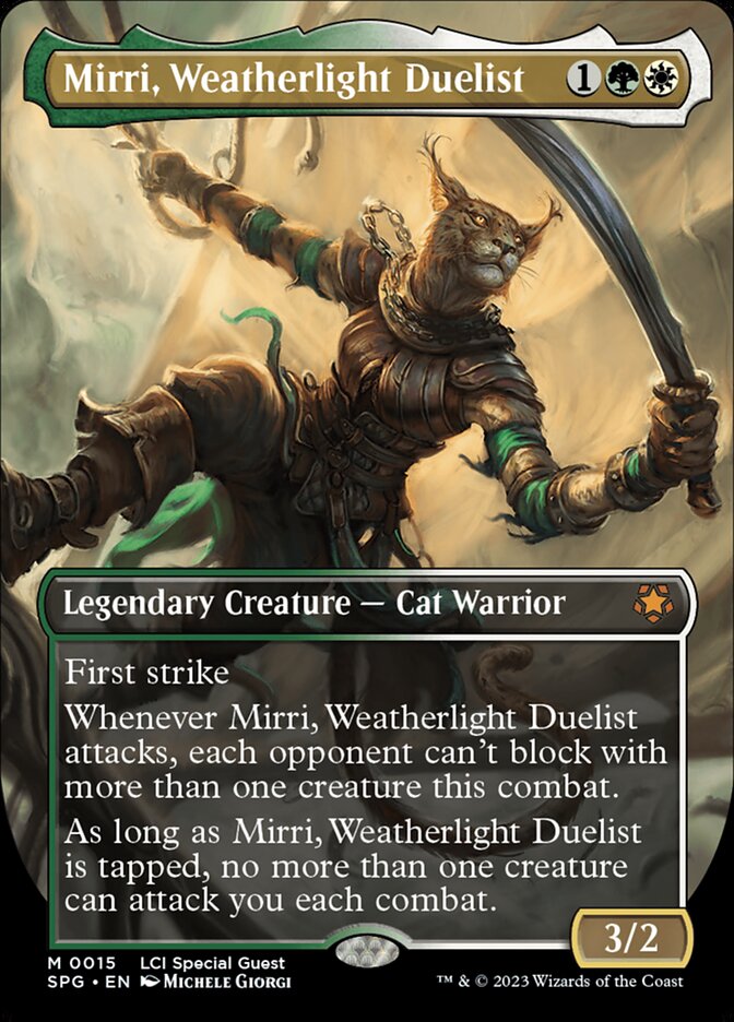 Mirri, Weatherlight Duelist spg 15